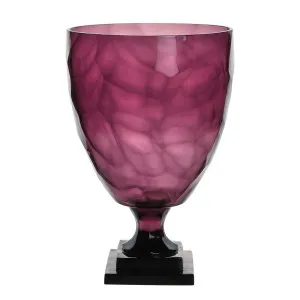 Slyce Amethyst Urn Large Plum by Florabelle Living, a Vases & Jars for sale on Style Sourcebook