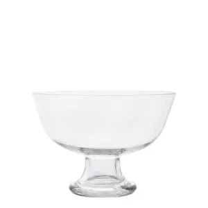 Elise Glass Bowl Clear by Florabelle Living, a Vases & Jars for sale on Style Sourcebook