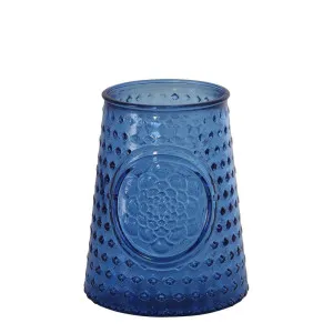 Jarron Mandala Vase Small Navy by Florabelle Living, a Vases & Jars for sale on Style Sourcebook