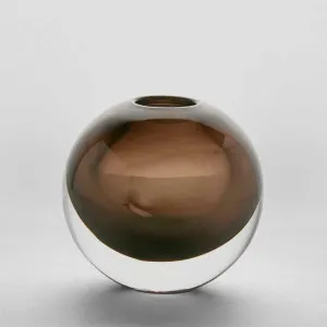 Jaylen Vase Round Amber by Florabelle Living, a Vases & Jars for sale on Style Sourcebook