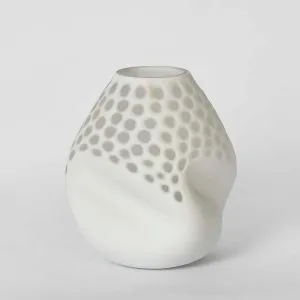 Lowen Vase Round White by Florabelle Living, a Vases & Jars for sale on Style Sourcebook