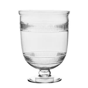Ring Cut Hurricane Large Clear by Florabelle Living, a Vases & Jars for sale on Style Sourcebook