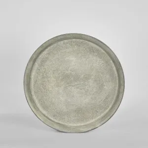 Iron Round Tray Sml by Florabelle Living, a Statues & Ornaments for sale on Style Sourcebook