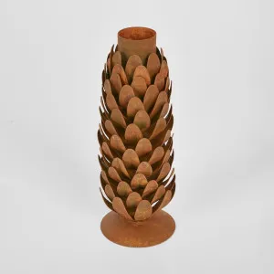 Pinecone Candle Stand 13Cm by Florabelle Living, a Statues & Ornaments for sale on Style Sourcebook