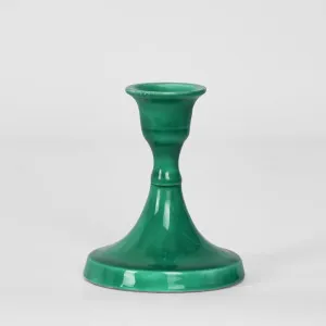 Soulor Enamel Candle Stand Aqua Green by Florabelle Living, a Statues & Ornaments for sale on Style Sourcebook