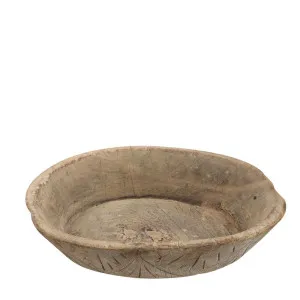 Wooden Carved Bowl by Florabelle Living, a Statues & Ornaments for sale on Style Sourcebook