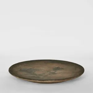 Mae Terracotta Brown Plate Small by Florabelle Living, a Statues & Ornaments for sale on Style Sourcebook