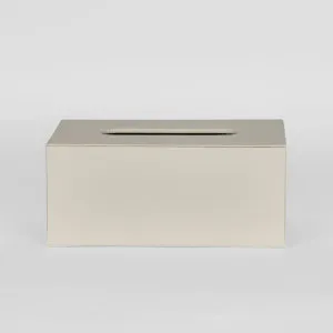 Lula Rectangle Tissue Box Cream by Florabelle Living, a Statues & Ornaments for sale on Style Sourcebook