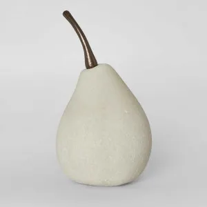 Pear Decor White by Florabelle Living, a Statues & Ornaments for sale on Style Sourcebook