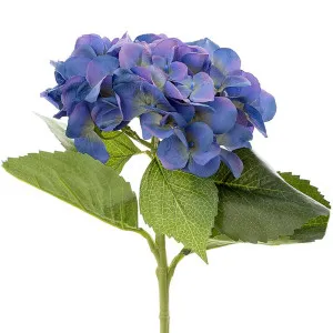 Hydrangea Water 49Cm Dark Blue by Florabelle Living, a Plants for sale on Style Sourcebook