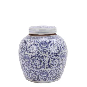Sun Flat Lidded Jar Large by Florabelle Living, a Vases & Jars for sale on Style Sourcebook