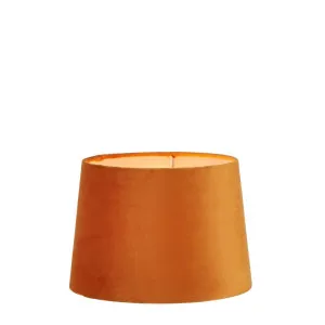 Velvet Drum Lamp Shade Xs Burnt Orange by Florabelle Living, a Lamp Shades for sale on Style Sourcebook