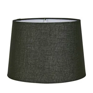 Linen Drum Lamp Shade Xs Black by Florabelle Living, a Lamp Shades for sale on Style Sourcebook