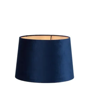 Velvet Drum Lamp Shade Medium Royal Blue by Florabelle Living, a Lamp Shades for sale on Style Sourcebook