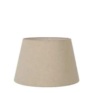 Linen Taper Lamp Shade Small Dark Natural by Florabelle Living, a Lamp Shades for sale on Style Sourcebook