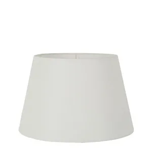 Linen Taper Lamp Shade Medium Textured Ivory by Florabelle Living, a Lamp Shades for sale on Style Sourcebook