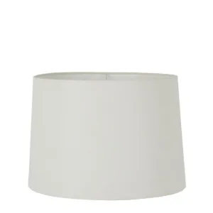 Linen Drum Lamp Shade Large Ivory by Florabelle Living, a Lamp Shades for sale on Style Sourcebook