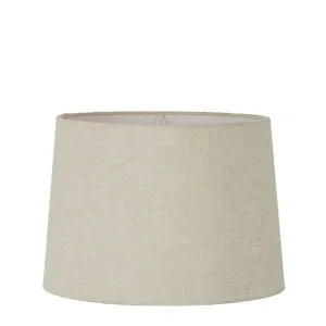Linen Drum Lamp Shade Large Light Natural by Florabelle Living, a Lamp Shades for sale on Style Sourcebook