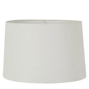 Linen Drum Lamp Shade Xxl Ivory by Florabelle Living, a Lamp Shades for sale on Style Sourcebook