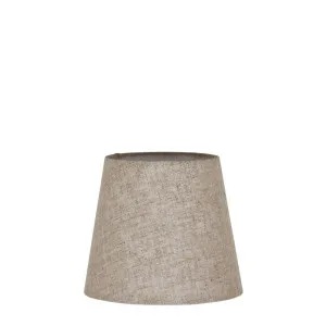 Linen Clip On Taper Lamp Shade Xxs Dark Natural by Florabelle Living, a Lamp Shades for sale on Style Sourcebook