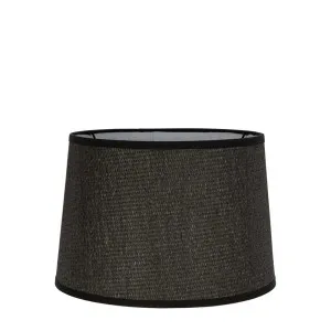 Paper Weave Drum Lamp Shade Medium Black by Florabelle Living, a Lamp Shades for sale on Style Sourcebook