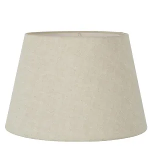 Linen Taper Lamp Shade Xxl Light Natural by Florabelle Living, a Lamp Shades for sale on Style Sourcebook
