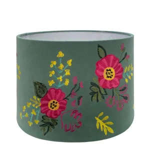 Botanical Shade Teal by Florabelle Living, a Lamp Shades for sale on Style Sourcebook