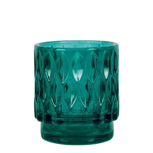 Ashi Tealight Holder Small Indian Teal by Florabelle Living, a Lanterns for sale on Style Sourcebook
