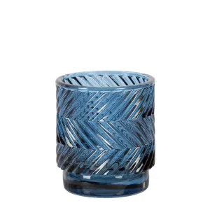 Zephyr Tealight Holder Small Midnight by Florabelle Living, a Lanterns for sale on Style Sourcebook