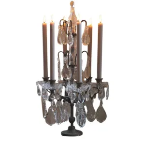 Estella Candelabra Small Brass by Florabelle Living, a Lanterns for sale on Style Sourcebook