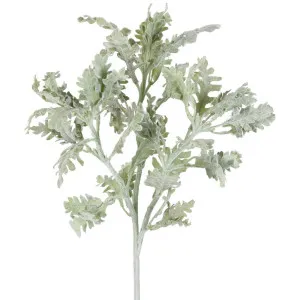 Dusty Miller Flocked Spray 40Cm Grey Green by Florabelle Living, a Plants for sale on Style Sourcebook