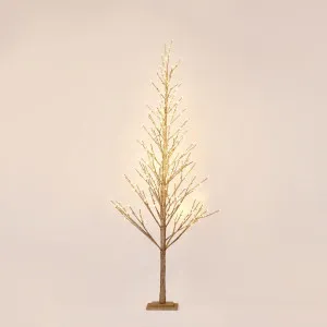Champagne Glitter Tree 180Cm With 270Led by Florabelle Living, a Christmas for sale on Style Sourcebook