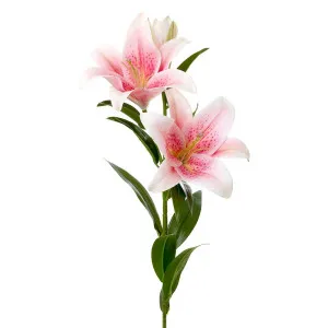 Lily Real Touch 90Cm Pink by Florabelle Living, a Plants for sale on Style Sourcebook