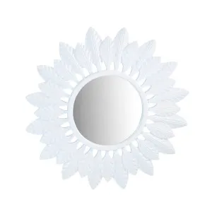 Catalina Sun Mirror 1.2X1.2M White by Florabelle Living, a Mirrors for sale on Style Sourcebook