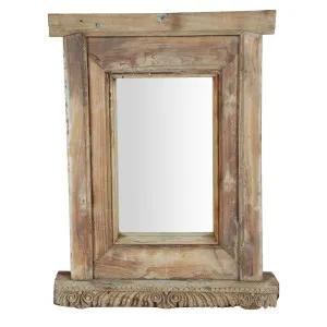 Ajantha Wooden Window Mirror Large by Florabelle Living, a Mirrors for sale on Style Sourcebook