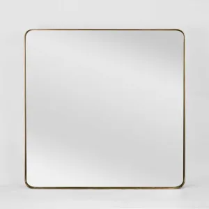 Osmond Square Mirror Burnt Gold by Florabelle Living, a Mirrors for sale on Style Sourcebook