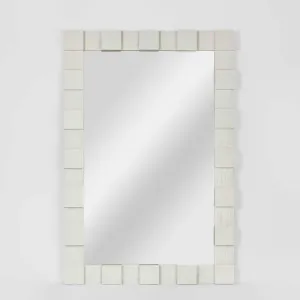 Monument Wall Mirror White by Florabelle Living, a Mirrors for sale on Style Sourcebook