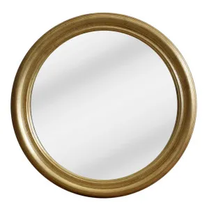 Lourdes Mirror Large 84X84Cm Gold by Florabelle Living, a Mirrors for sale on Style Sourcebook