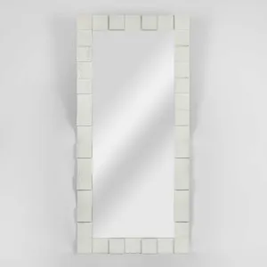 Monument Floor Mirror White by Florabelle Living, a Mirrors for sale on Style Sourcebook