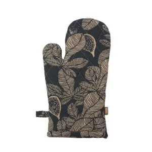 Fig Tree Single Oven Glove Dark Slate by Florabelle Living, a Oven Mitts & Potholders for sale on Style Sourcebook