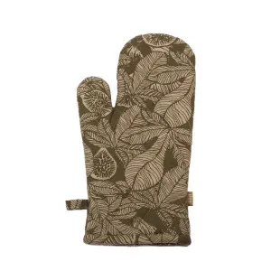 Fig Tree Single Oven Glove Burnt Olive by Florabelle Living, a Oven Mitts & Potholders for sale on Style Sourcebook