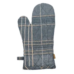 Textured Check Oven Glove Blueberry by Florabelle Living, a Oven Mitts & Potholders for sale on Style Sourcebook