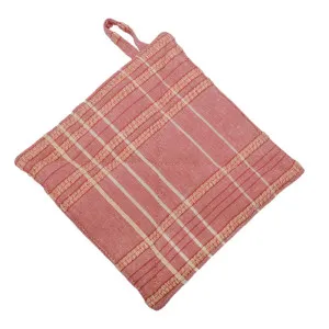 Textured Check Pot Holder Fig by Florabelle Living, a Oven Mitts & Potholders for sale on Style Sourcebook