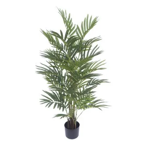 Real Touch Mini Palm Tree In Black Pot 120Cm by Florabelle Living, a Plants for sale on Style Sourcebook