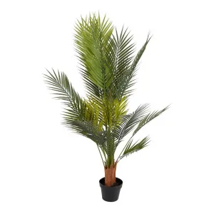 Palm Tree Real Touch 3 Branches 18 Leaves In Pot 1.4M by Florabelle Living, a Plants for sale on Style Sourcebook