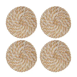 Anduza Blanc Coaster Set Of 4 by Florabelle Living, a Placemats for sale on Style Sourcebook