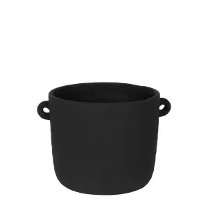 Ganda Black Pot Small by Florabelle Living, a Plant Holders for sale on Style Sourcebook