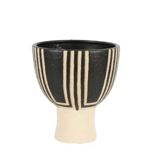 Tribal Ceramic Pot Large by Florabelle Living, a Plant Holders for sale on Style Sourcebook