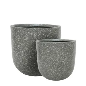 Dessa Small Terrazzo Planter Set Of Two by Florabelle Living, a Plant Holders for sale on Style Sourcebook