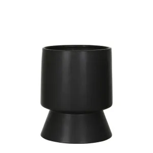 Luca Pot Large Black by Florabelle Living, a Plant Holders for sale on Style Sourcebook